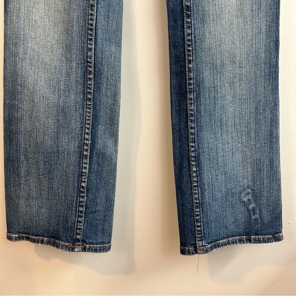 Request Blue Denim Boot Cut Studded Jeans Size 32 (Medium) Y2K - Picture 8 of 11